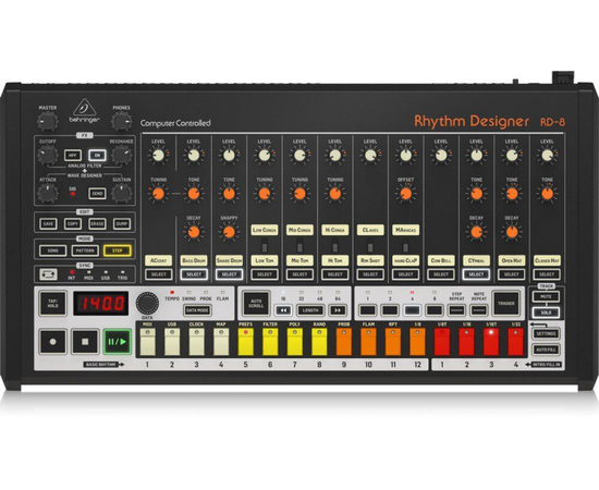 Аналоговая драм-машина Behringer RHYTHM DESIGNER RD-8