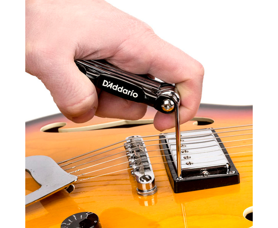 Мультитул 10-в-1 для гитары/баса D'ADDARIO GUITAR / BASS MULTI-TOOL