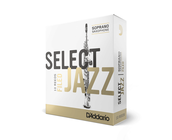 Трости для сопрано-саксофона D'ADDARIO Select Jazz - Soprano Sax 2M - 10 Pack (RSF10SSX2M) - 147826 за 0 грн. | 4Club