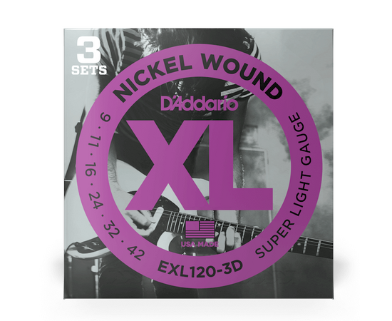 Струны для электрогитар DADDARIO EXL120-3D - 40280 за 0 грн. | 4Club