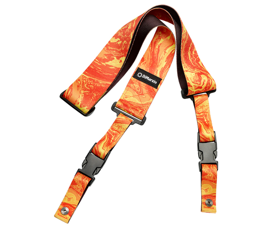 Гитарный ремень DIMARZIO STEVE VAI CLIPLOCK - ORANGE UNIVERSE DD2245 - 147770 за 1756 грн. | 4Club