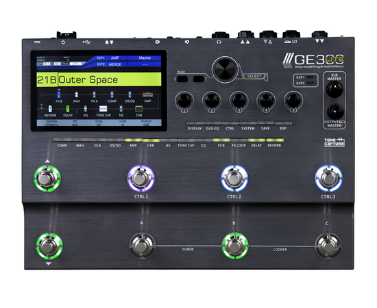Гитарный процессор MOOER GE300 Lite Grey