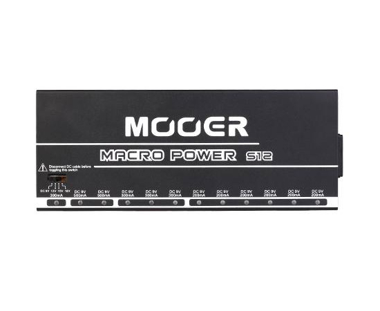 Блок питания для гитарных педалей MOOER MACRO POWER S12 - 148010 за 7508 грн. | 4Club