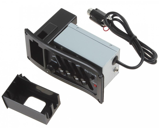 Активный предусилитель для акустической / классической гитары PAXPHIL EQ-7545R 4-BAND EQ ACOUSTIC PREAMP