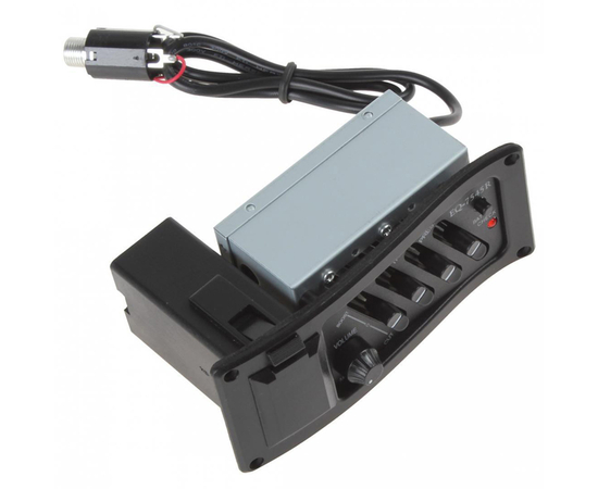 Активный предусилитель для акустической / классической гитары PAXPHIL EQ-7545R 4-BAND EQ ACOUSTIC PREAMP