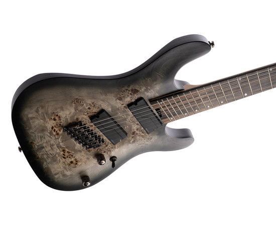 7-струнная электрогитара CORT KX507 Multi Scale (Star Dust Black)