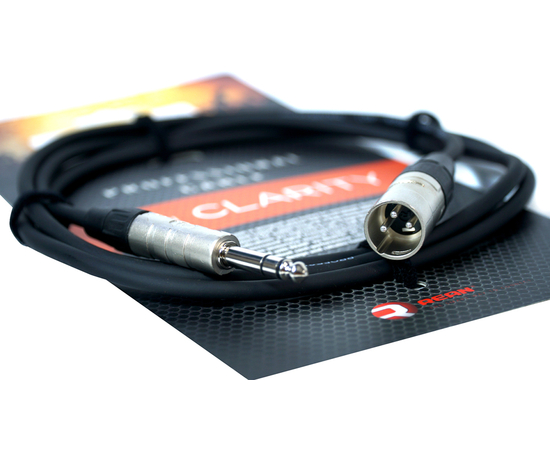 Кабель Clarity JACK-XLR(M)/2m