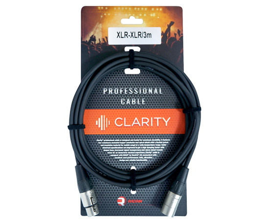 Кабель Clarity XLR-XLR/3m - 148174 за 0 грн. | 4Club