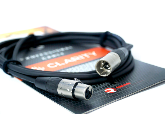 Кабель Clarity XLR-XLR/3m