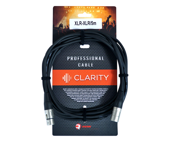 Кабель Clarity XLR-XLR/5m - 148175 за 0 грн. | 4Club