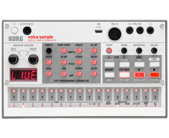 Аналоговый синтезатор KORG VOLCA-SAMPLE2 - 148118 за 0 грн. | 4Club