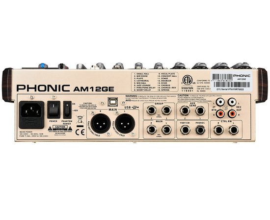 Микшерный пульт Phonic AM12GE