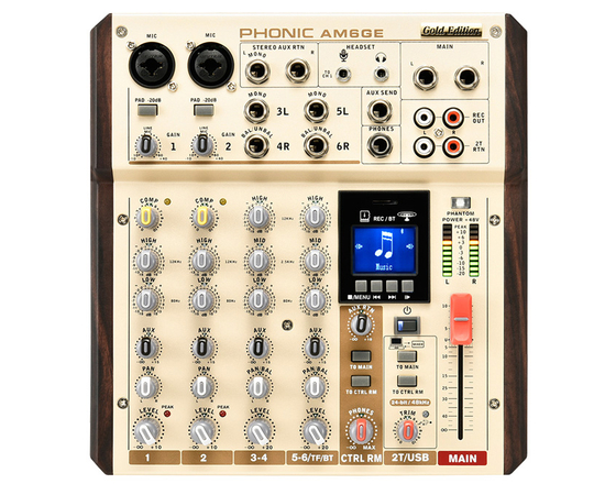 Микшерный пульт Phonic AM6GE - 148148 за 0 грн. | 4Club
