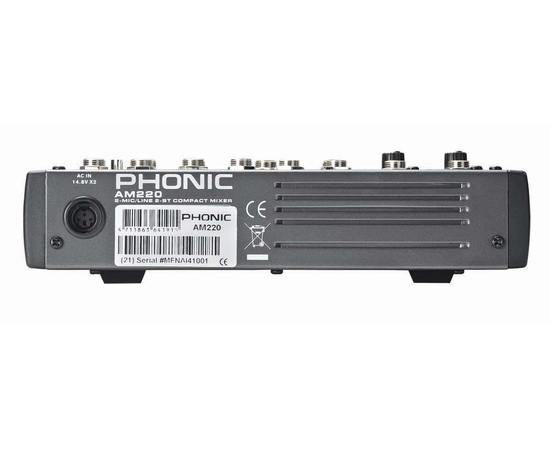 Компактный микшерный пульт Phonic AM 220