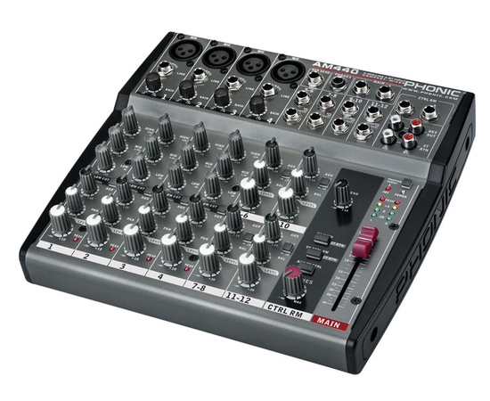 Компактный микшерный пульт Phonic AM 440 - 3161 за 0 грн. | 4Club