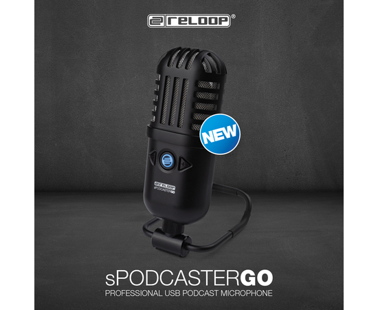 USB-микрофон Reloop sPodcaster Go