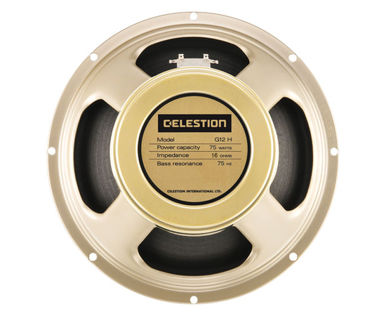 Гитарный динамик CELESTION G12H-75 Creamback (16Ω) (T5891) - 148758 за 0 грн. | 4Club