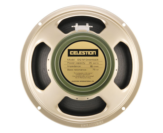 Гитарный динамик CELESTION G12M Greenback (16Ω) (T1221)