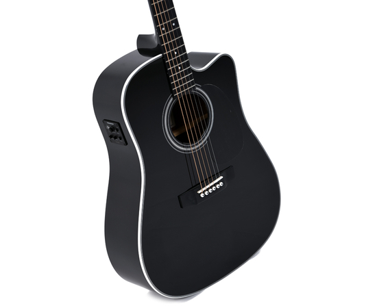 Электроакустическая гитара SIGMA DMC-1E-BK