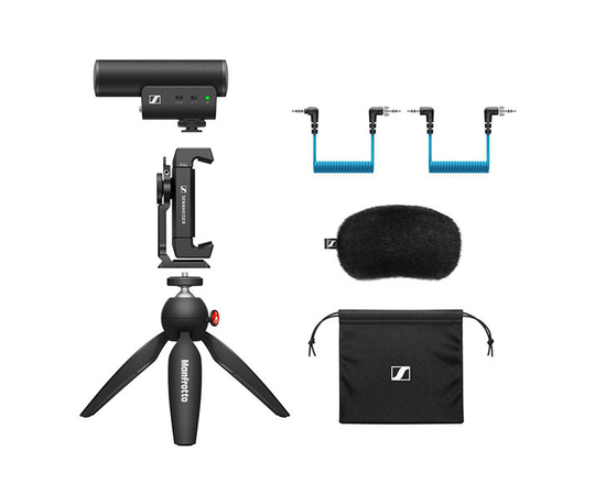 Микрофон с держателем Sennheiser MKE 400 Mobile Kit