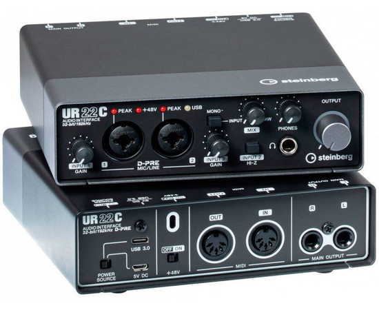 Аудиоинтерфейс Steinberg UR22C - 148773 за 0 грн. | 4Club