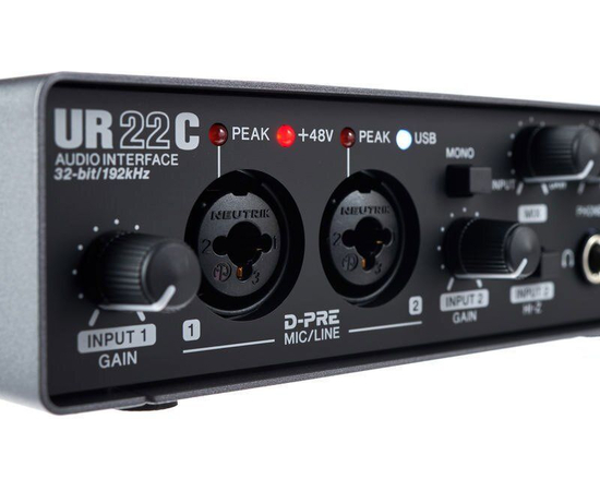 Аудиоинтерфейс Steinberg UR22C