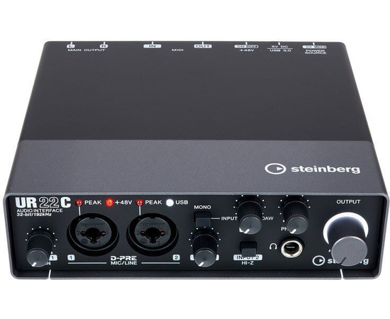 Аудиоинтерфейс Steinberg UR22C