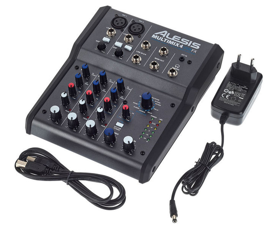 Микшерный пульт ALESIS MULTIMIX 4 USB FX (Pro Tools)