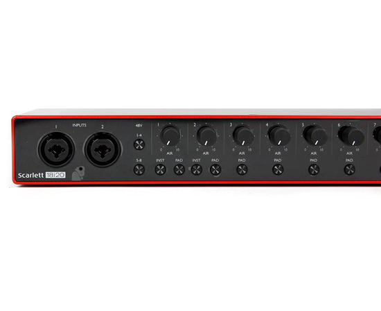 Аудиоинтерфейс FOCUSRITE Scarlett 18i20 3rd gen