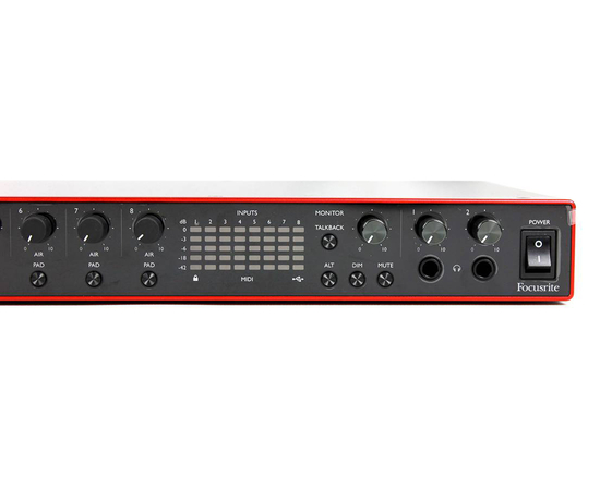 Аудиоинтерфейс FOCUSRITE Scarlett 18i20 3rd gen