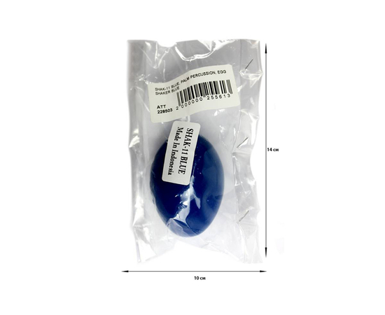 Шейкер PALM PERCUSSION EGG SHAKER BLUE