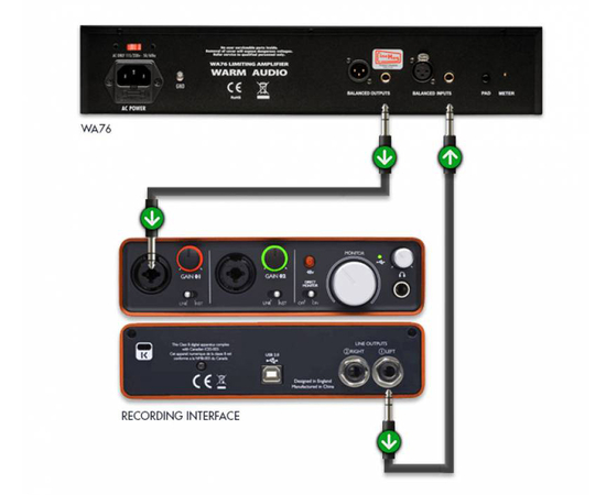 Компрессор WARM AUDIO WA76