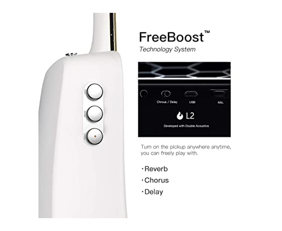 Трансакустическая гитара Lava ME 2 Freeboost White