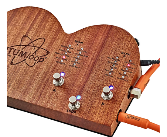 Перкуссионная педаль Meinl Ortega Stompbox Looper pedal QuantumLoop