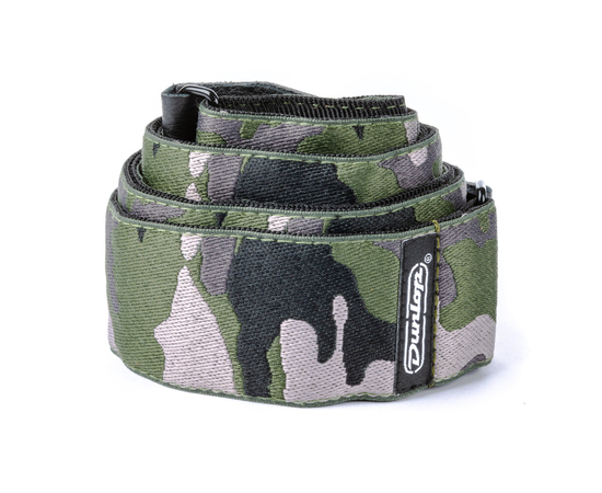 Гитарный ремень DUNLOP D6716 JACQUARD RANGER GREEN STRAP