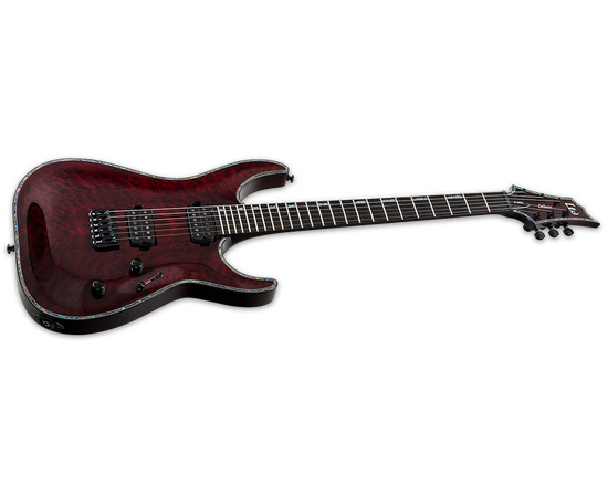 Электрогитара LTD H-1001QM (See Thru Black Cherry)