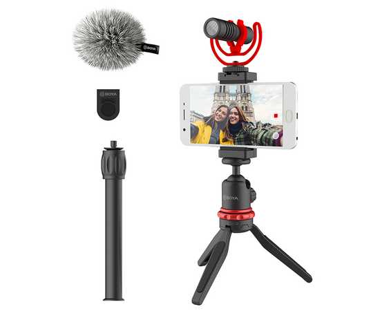Комплект блогера для смартфона Boya BY-VG330
