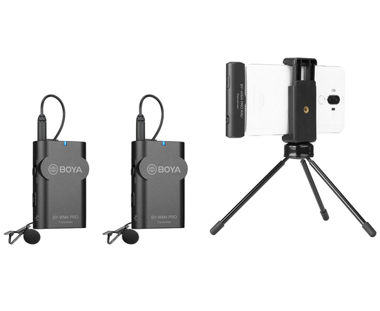 Беспроводная микрофонная система Boya BY-WM4 Pro-K6 - 149606 за 5670 грн. | 4Club
