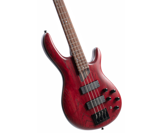 Бас-гитара CORT B4 Element (Open Pore Burgundy Red)