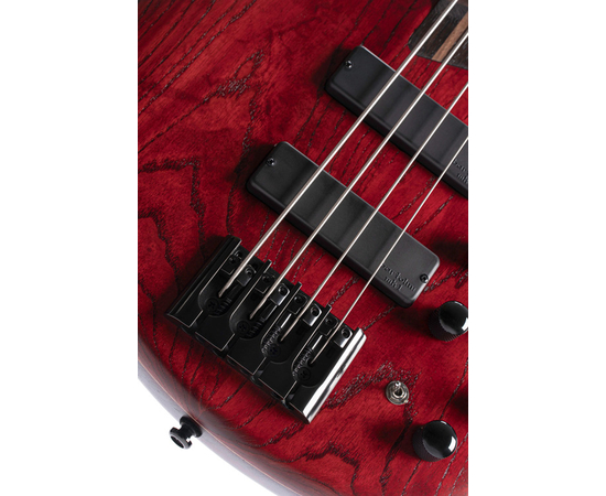 Бас-гитара CORT B4 Element (Open Pore Burgundy Red)