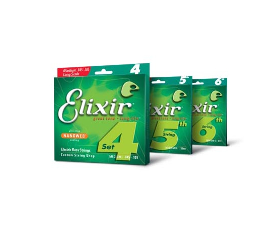 Струны для бас-гитары Elixir 4S NW LM XL - 149708 за 0 грн. | 4Club