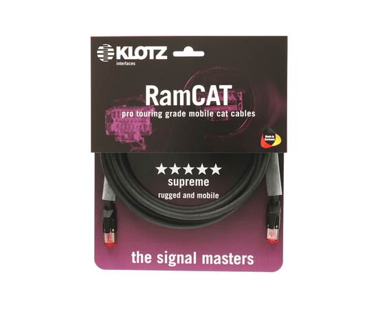 Кабель "витая пара" Klotz RC5RR010B - 149781 за 1478 грн. | 4Club