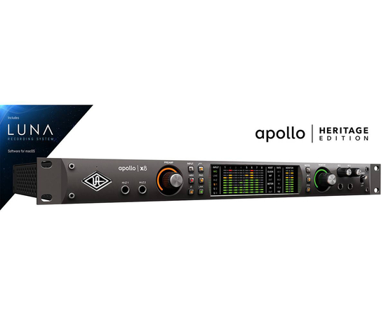 Аудиоинтерфейс UNIVERSAL AUDIO Apollo x8 Heritage Edition (Rack/Mac/Win/TB3) - 149766 за 0 грн. | 4Club