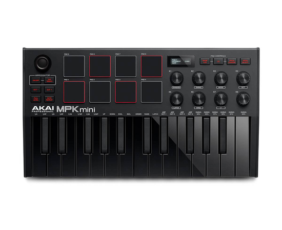 MIDI-клавиатура AKAI MPK MINI MK3 Black - 149923 за 0 грн. | 4Club