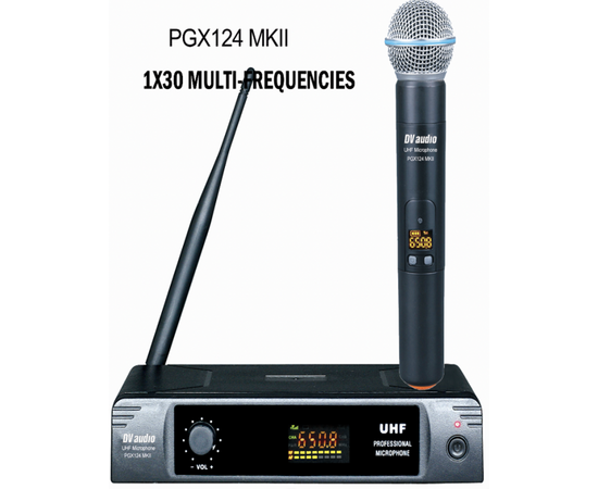 Радиосистема DV audio PGX-124 MKII - 149956 за 3552 грн. | 4Club