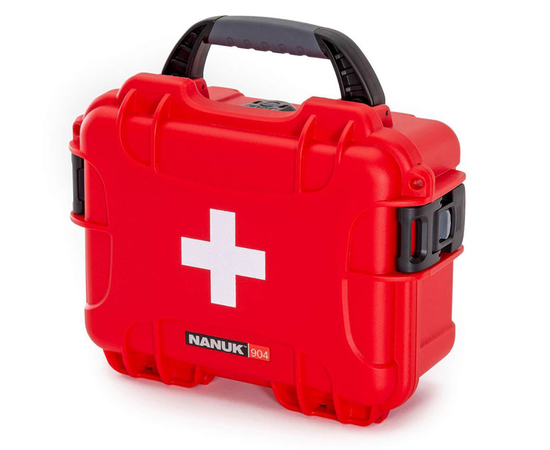 Кейс Nanuk case 904 First Aid Logo RED - 150052 за 0 грн. | 4Club