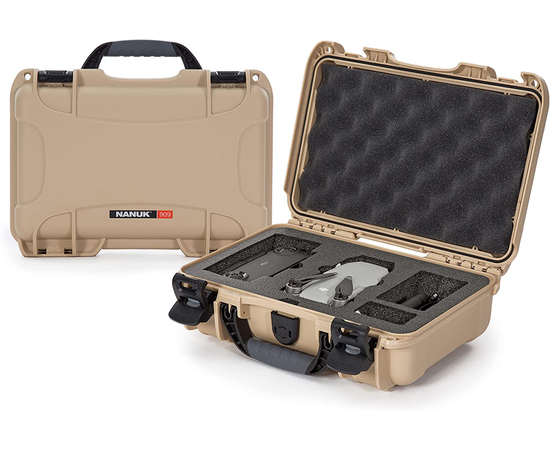 Кейс для квадрокоптера Nanuk case 909  insert for DJI Mavic Mini - Tan
