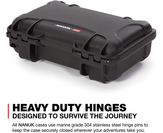 Кейс Nanuk case 909 w/foam - Black