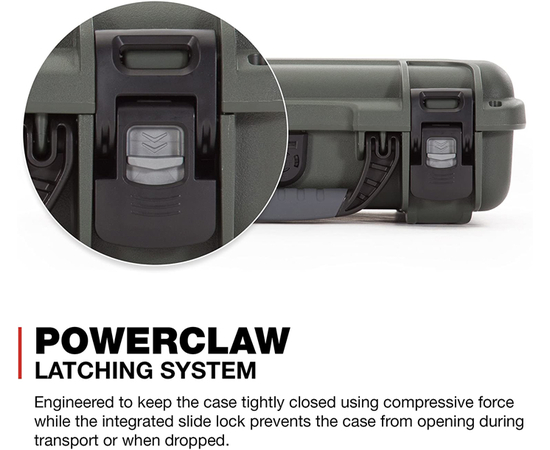 Кейс Nanuk case 909 w/foam - OliveКейс Nanuk case 909 w/foam - Olive