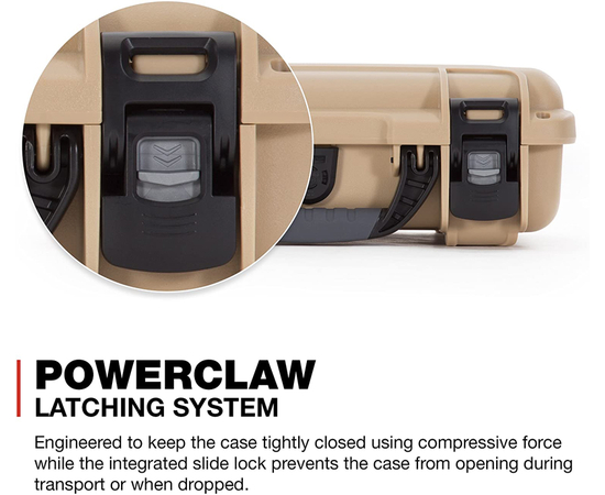 Кейс Nanuk case 909 w/foam - Tan